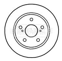 BORG & BECK Piduriketas BBD4664